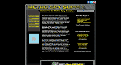 Desktop Screenshot of metrospysupply.com